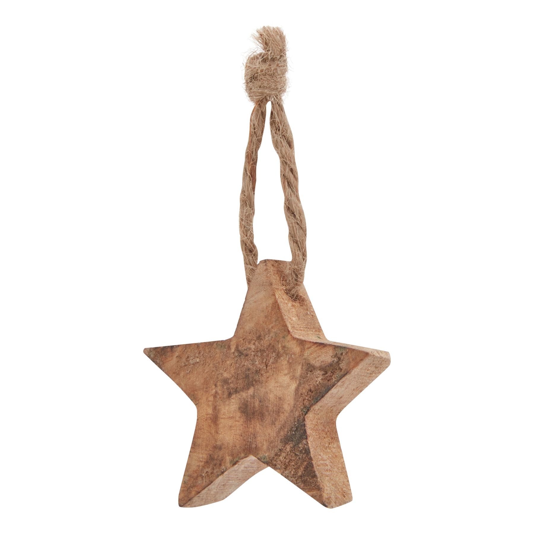 Pack Of 90 Wooden Star Hanging Decorations - Image 4