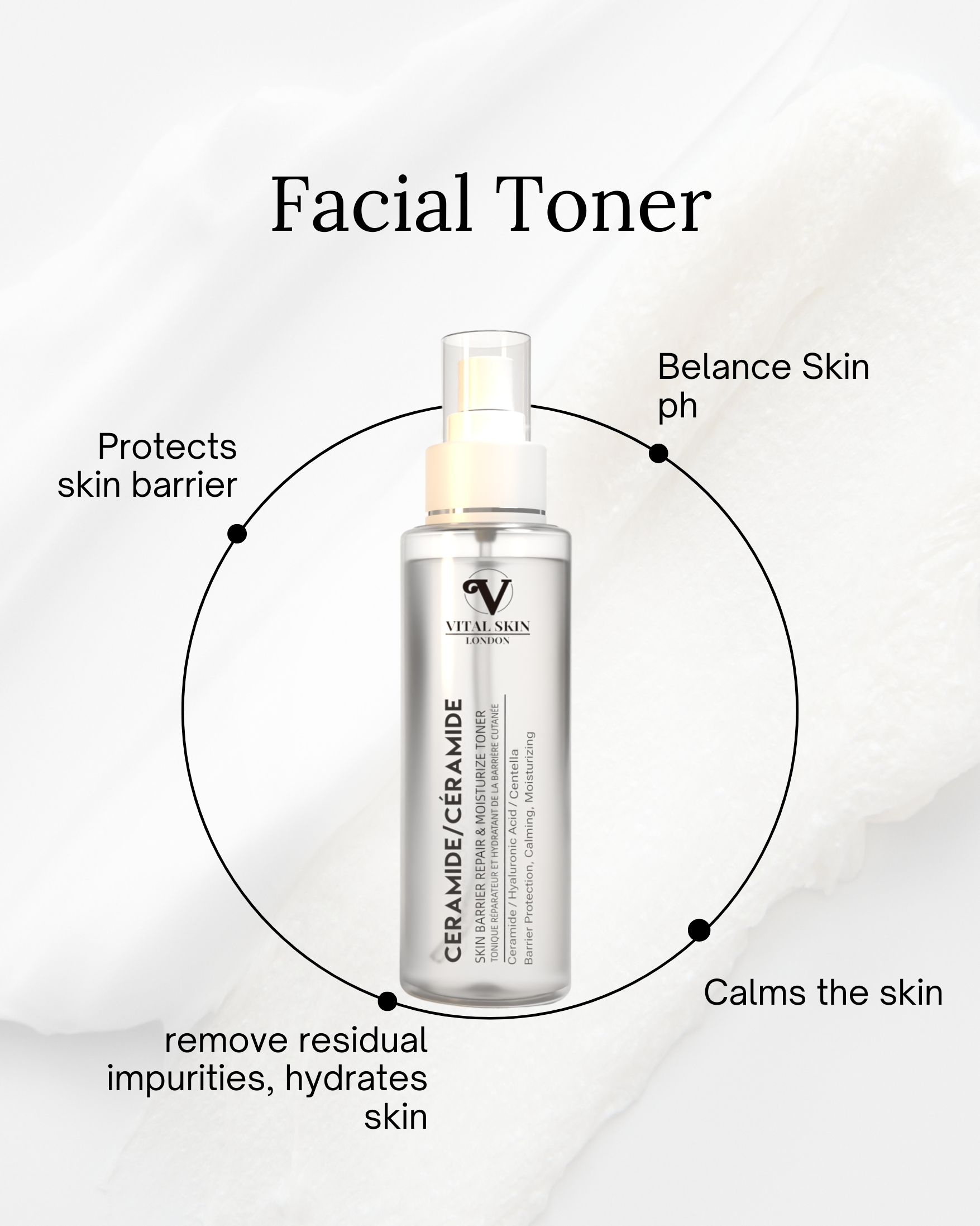 Ceramide Skin Repair & Moisturizing Toner - Image 2