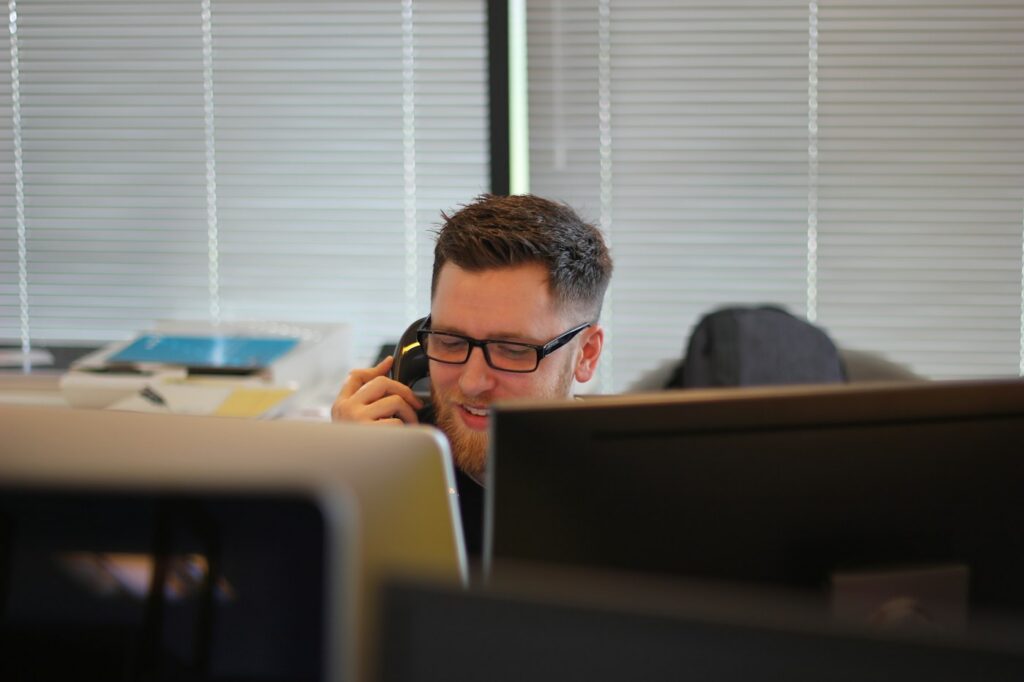 Customer support by phone