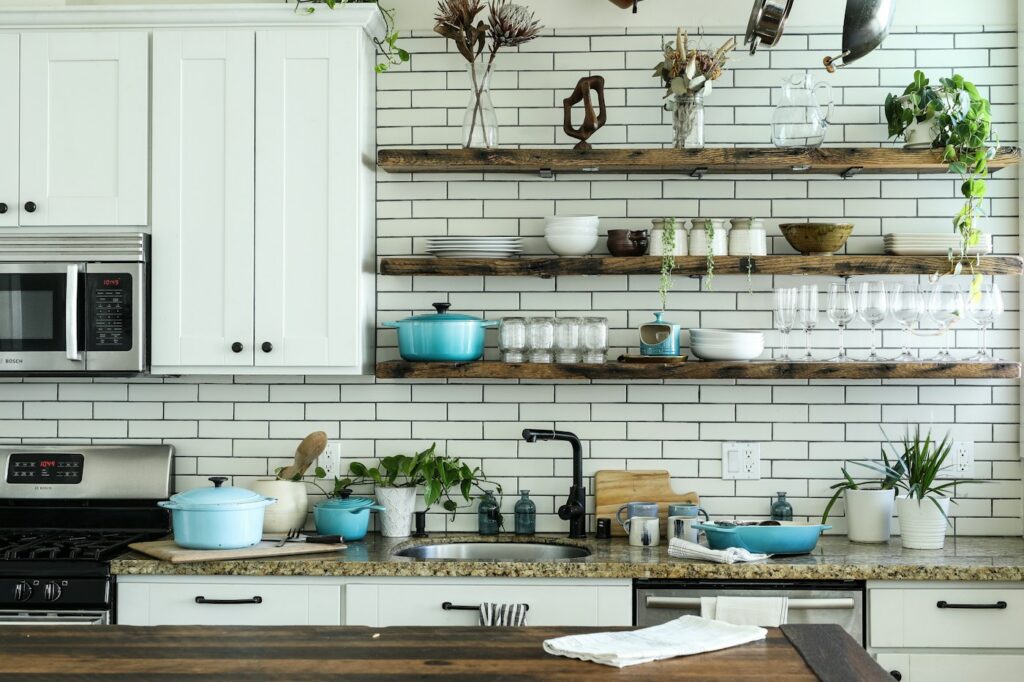 Organised kitchen